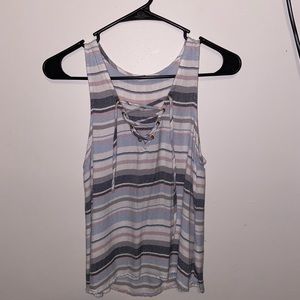 Aeropostale stripped tank top